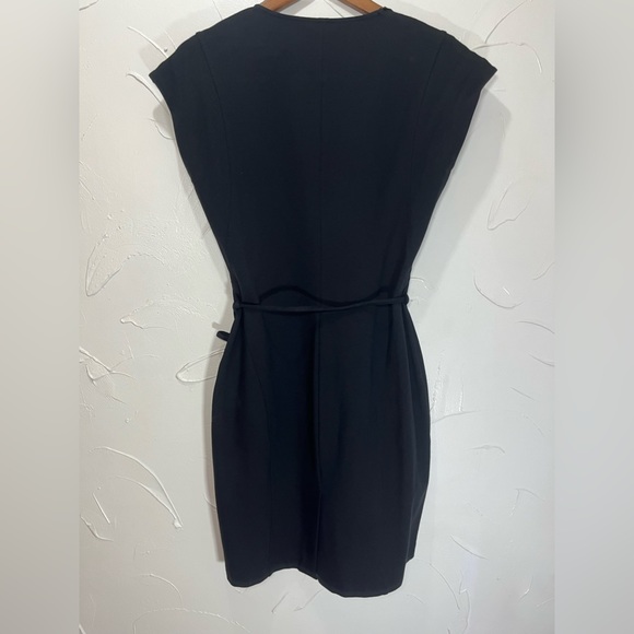 BOSS by Hugo Boss Black Stretch Sheath Dress SZ M - Picture 2 of 9